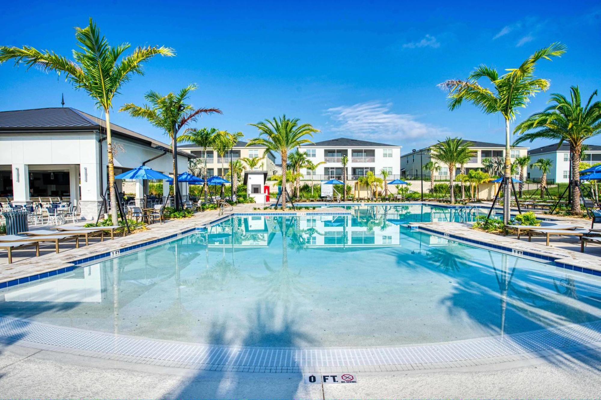 Contemporary Home W Private Pool& Spa ดาเวนพอร์ต ภายนอก รูปภาพ
